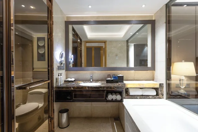 غرفة تنفيذية بسرير كينج، Wanda Realm Zhangzhou 7/8