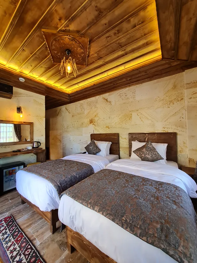 غرفة بسرير مزدوج أو سريرين منفصلين بجاكوزي، Flavia Cappadocia Hotel 2/5