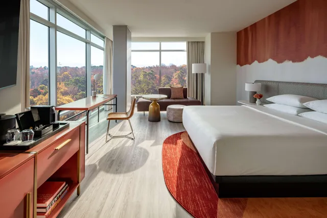استوديو بسرير كينج، Hyatt Centric Buckhead Atlanta 1/1