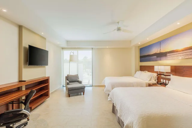 جناح استوديو بسريرين كوين بإطلالة على البحر، Hampton Inn and Suites by Hilton Los Cabos 2/4
