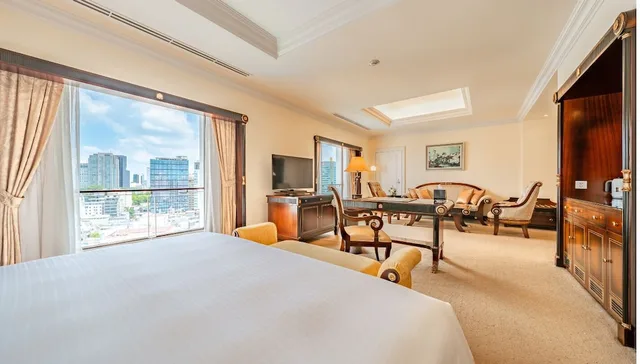 جناح ديلوكس بسرير كينج بإطلالة على المدينة، Lotte Hotel Saigon 2/5