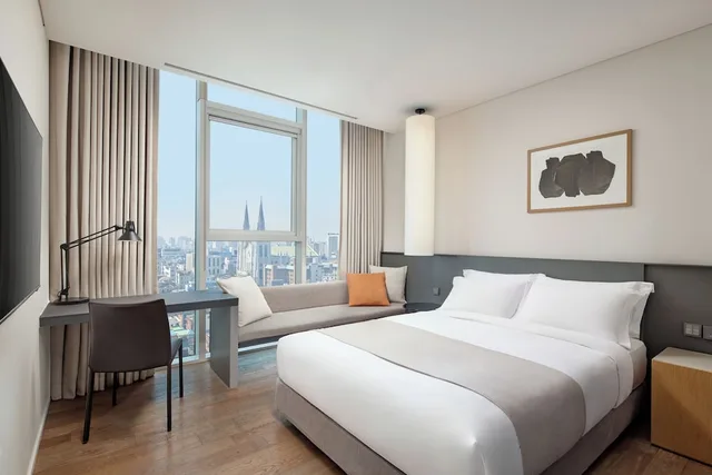 غرفة يابانية قياسية بسرير كوين، Shilla Stay Yeoksam 1/4