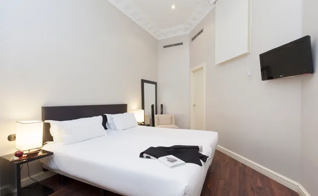 غرفة قياسية بسرير مزدوج أو سريرين منفصلين، Hotel Sardinero Madrid 2/2