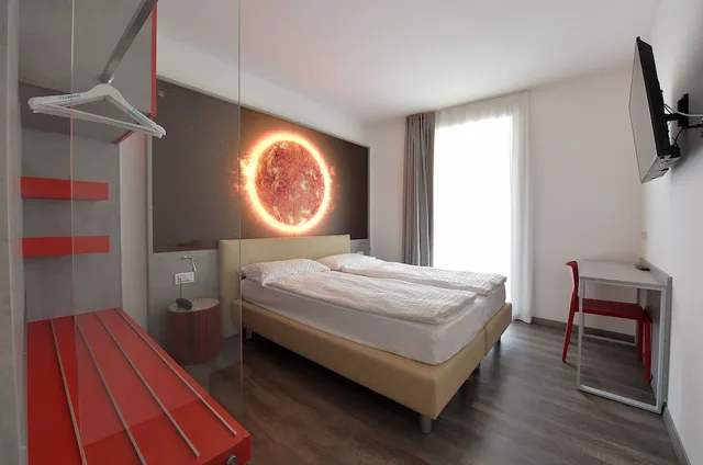 شقة تنفيذية بسريرين مزدوجين مع أريكة، Ecohotel Primavera 1/10