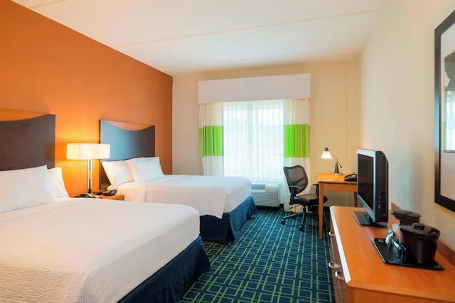 غرفة بسريرين مزدوجين، Fairfield Inn Suites Huntingdon Route 22 Raystown Lake 2/3