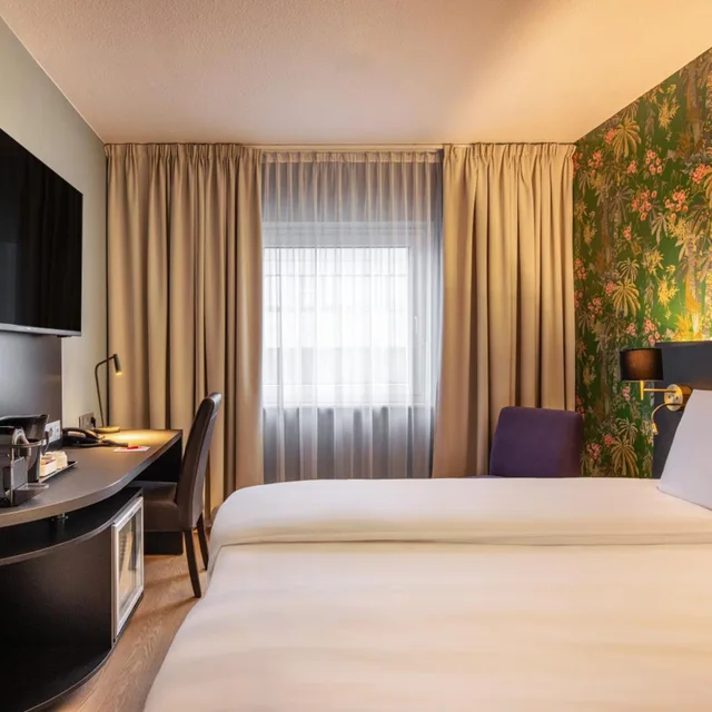 غرفة كلاسيكية بسرير كينج، Thon Hotel Brussels Airport 10/10