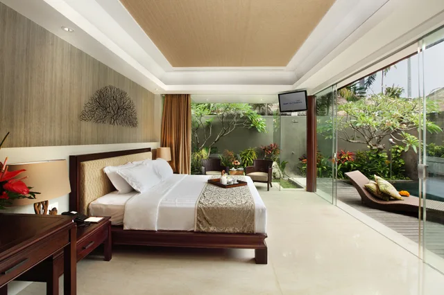 فيلا بمسبح خاص، Bali Mandira Beach Resort and Spa 1/2
