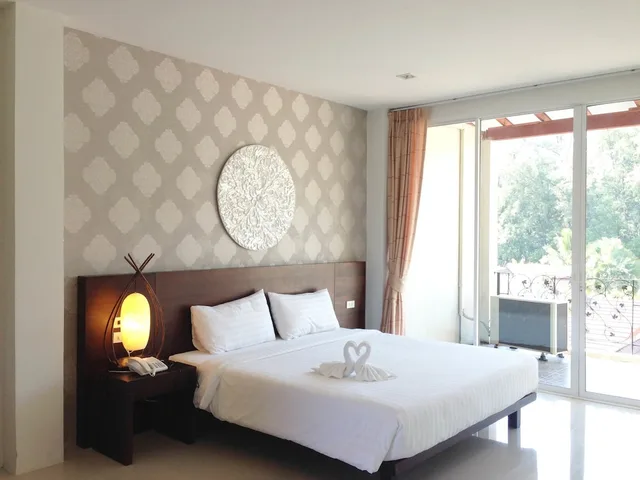 غرفة ديلوكس بسريرين منفصلين، L Esprit de Naiyang Beach Resort 3/4