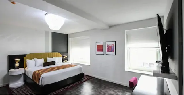 غرفة بسرير كوين لذوي الإعاقة، Tryp By Wyndham Newark Downtown 1/3