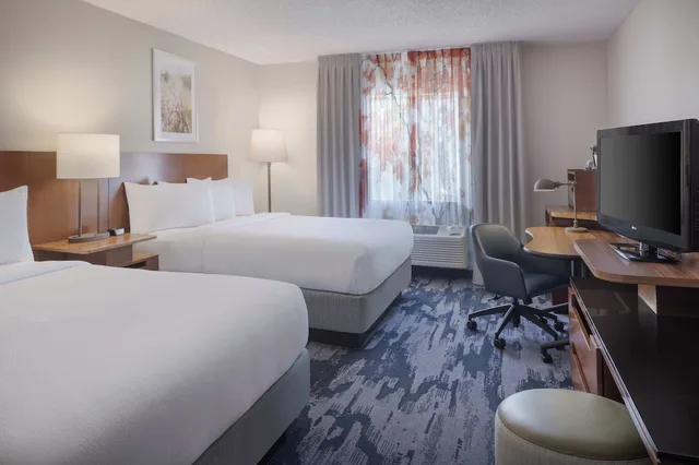 غرفة بسريرين كوين، Fairfield Inn Suites Jacksonville Airport 3/10