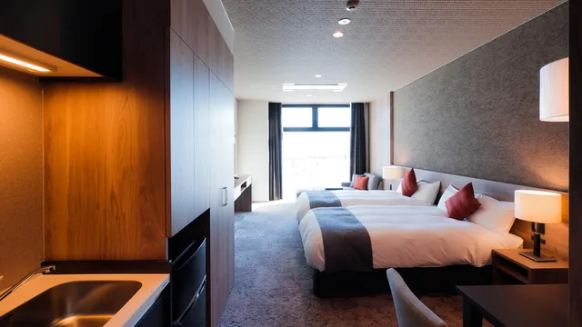 Hollywood, Superior, Twin Beds, Tokyo Mountain View, Mountain View، Winery Hotel & Condominium Hitohana 2/2