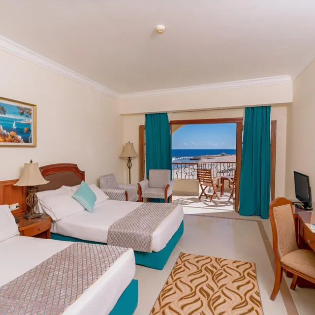 غرفة مفردة بإطلالة على البحر، Coral Hills Resort Marsa Alam 9/10
