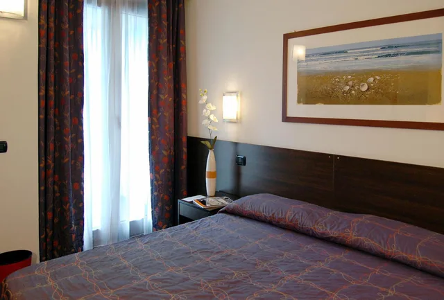 غرفة بسرير مزدوج أو سريرين منفصلين بإطلالة على البحر، Hermitage Hotel Club And Spa 8/10
