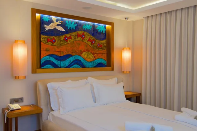 غرفة ديلوكس بسرير مزدوج بإطلالة على البحر، Marisol Boutique Hotel 9/10
