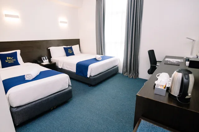 غرفة ديلوكس بسرير مزدوج أو سريرين منفصلين، Mezzo Hotel 1/2