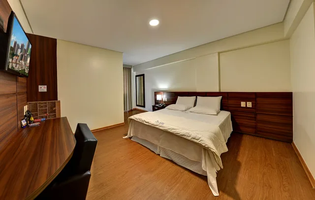 غرفة غراند بثلاثة أسرّة، Porto Minas Hotel e Convencoes 1/7
