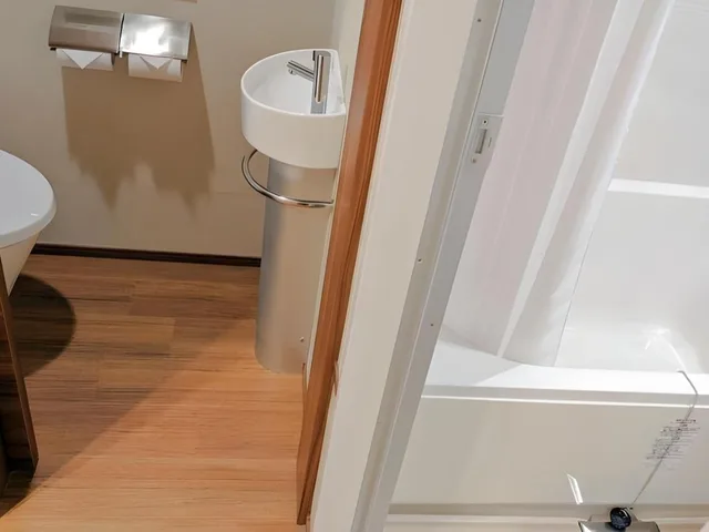 غرفة يابانية قياسية بفراش فوتون وسرير مزدوج، Hotel Meldia Osaka Higobashi 6/10