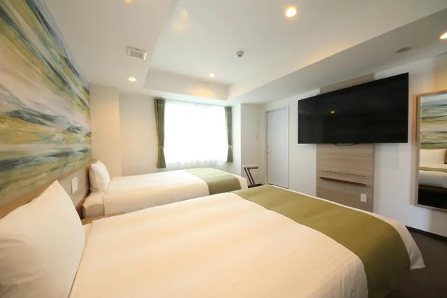 Semi Room, Deluxe, 2 Semi Double Beds، Kuretake Inn Premium Numazu Kitaguchi Ekimae 1/1