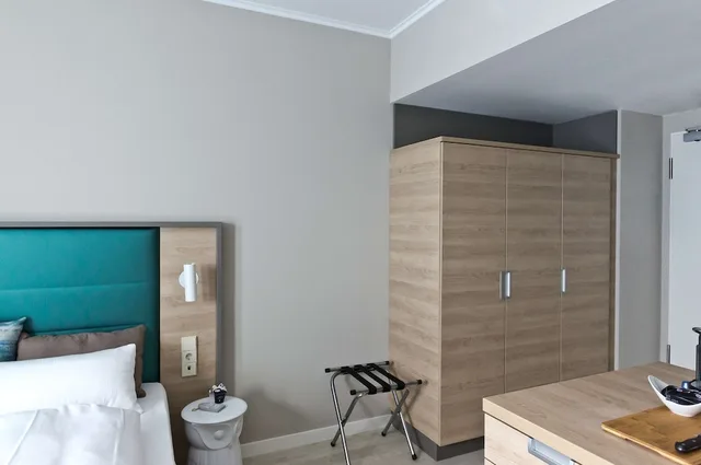 شقة سوبيريور عائلية بسرير مزدوج مع أريكة، elaya hotel stuttgart boeblingen 4/4