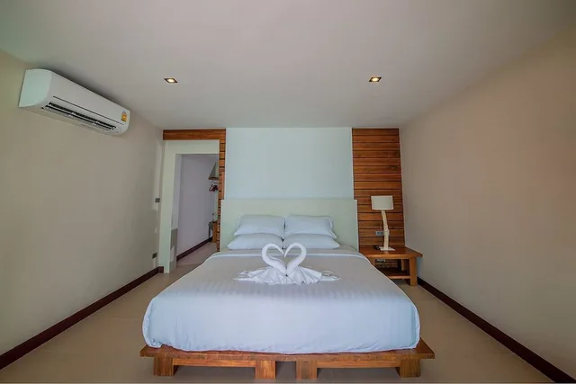 Grand, Deluxe, King Bed, Pool and Sea View، Samui Mermaid Resort 3/4