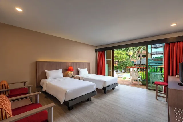 Greenery, Twin Beds، Kata Sea Breeze Resort 8/10