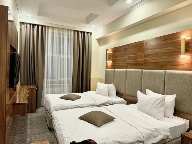 غرفة قياسية بسرير مزدوج أو سريرين منفصلين بغرفة نوم واحدة، Grand Eurasia Hotel 1/10