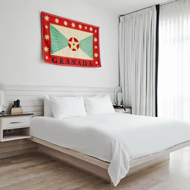 غرفة بسرير كينج لذوي الإعاقة، Bungalow Hotel 3/9