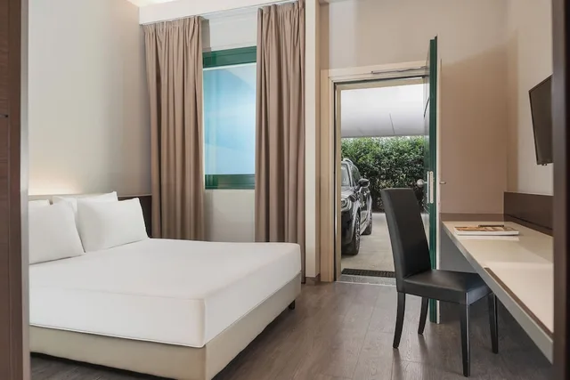 غرفة اقتصادية مفردة بسرير مزدوج في الطابق الأرضي، Just Hotel Lomazzo Fiera 1/6