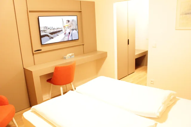 غرفة ديلوكس بسريرين، Isar City Hotel 1/1