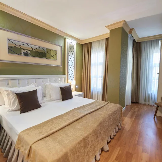 غرفة بسرير مزدوج أو سريرين منفصلين، Sunlight Hotel 10/10