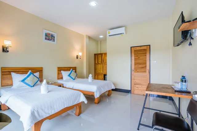 غرفة سوبيريور بسريرين منفصلين بإطلالة على الحديقة، Tontan Resort Cha Am 2/5