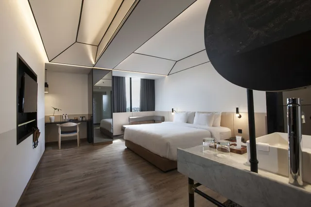 جناح ركني بسرير كينج، Gaia Cosmo Hotel 1/2