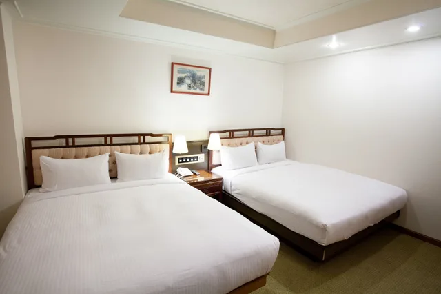 غرفة عائلية رباعية بسريرين مزدوجين بإطلالة على الحديقة، Harazuru Hotel 1/3