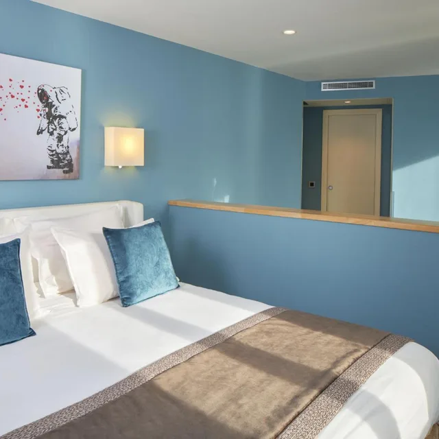 غرفة ثلاثية بحوض استحمام، GRAND HOTEL MALHER 2/4