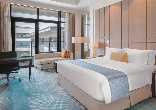 غرفة ديلوكس بسرير كينج وسرير كوين، Gran Melia Xian 5/7
