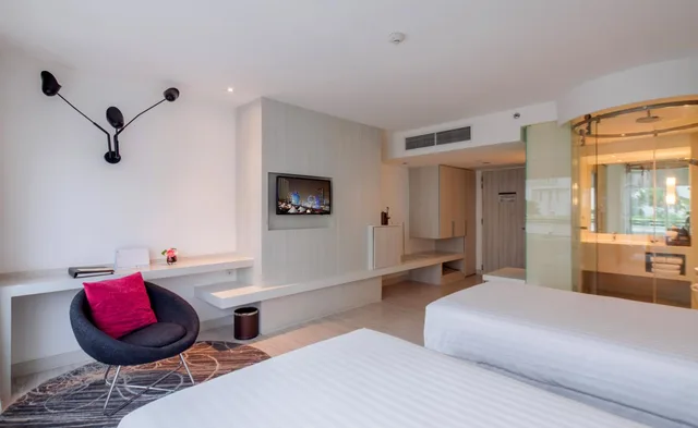 غرفة ديلوكس بسرير فردي، Centara Watergate Pavilion Hotel Bangkok 2/9