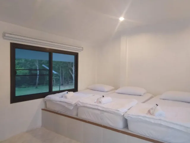 غرفة رباعية بإطلالة على الحديقة، Lay Trang Resort 5/10