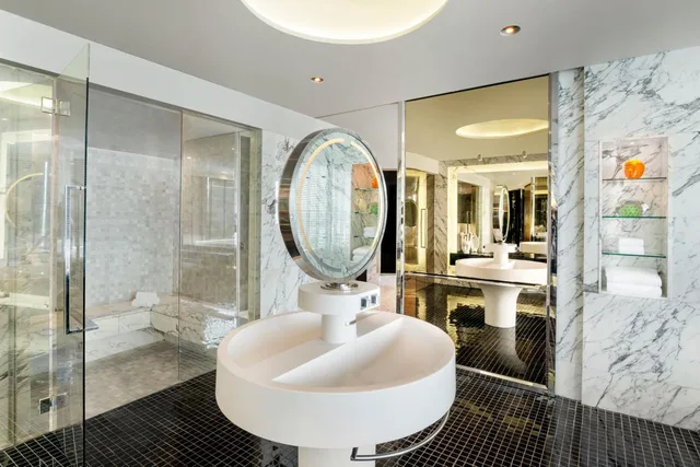 1 Bedroom, Presidential, Penthouse, Suite, King Bed, Top Floor، W Bangkok Hotel 6/10