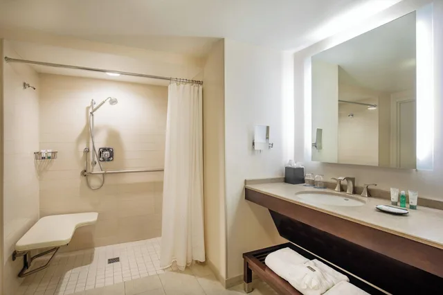 غرفة ديلوكس رباعية بسريرين مزدوجين، The Westin Waltham Boston 3/4