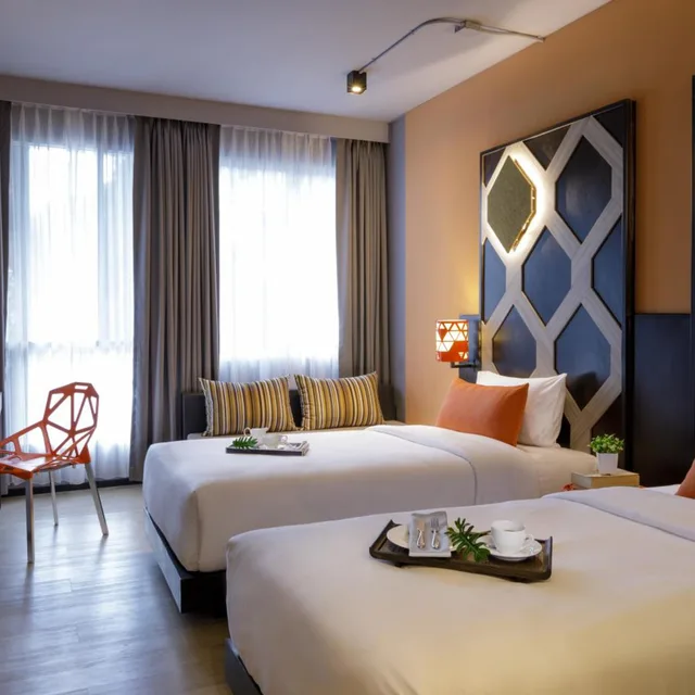 غرفة سوبيريور بسرير مزدوج أو سريرين منفصلين بإطلالة على الحديقة، Ae Lana Chiang Mai Eclectic 1/10