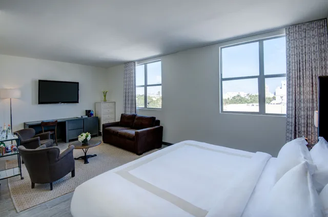 غرفة ديلوكس بسرير كوين، Clinton Hotel South Beach 1/2