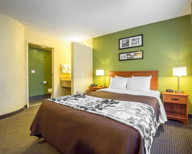غرفة بسرير كوين، Sleep Inn West Valley City - Salt Lake City South 1/4