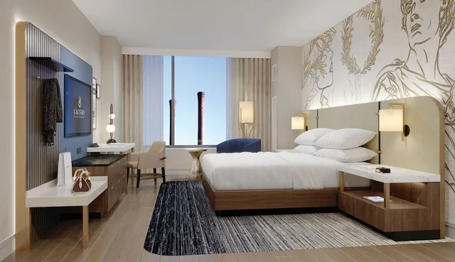 Premium, King Bed, High Floor, Caesars Virginia - A Caesars Rewards Destination 3/4