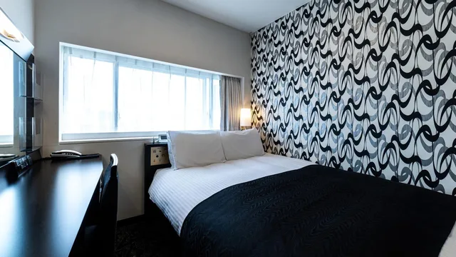 غرفة قياسية بسرير مزدوج، APA Hotel Nagasaki Dejima 1/1