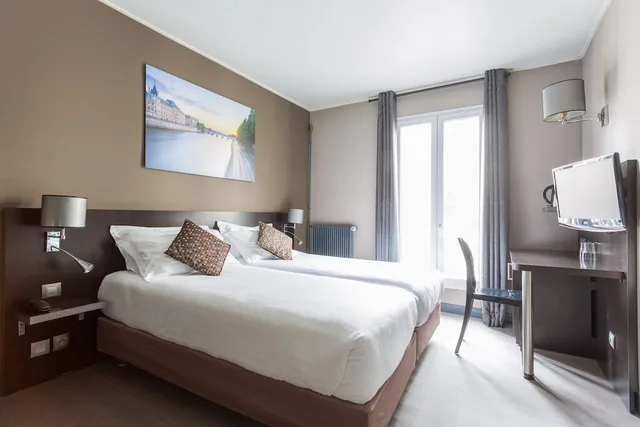 غرفة بسريرين منفصلين، Jardin De Villiers 3/9