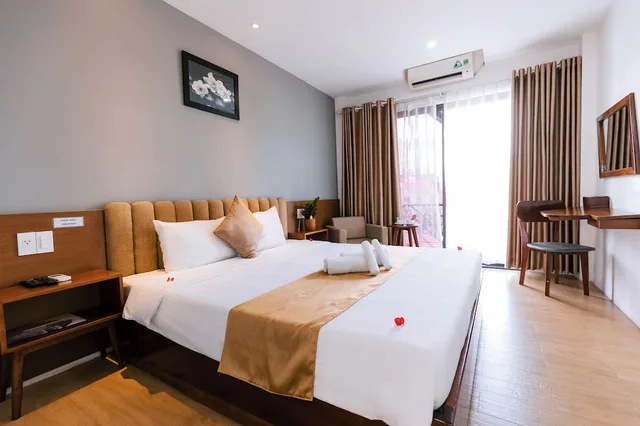 غرفة سوبيريور بسرير مزدوج أو سريرين منفصلين، Gardenia Hue Hotel 10/10