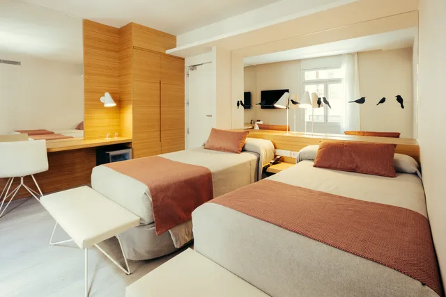 غرفة قياسية مفردة بسرير مزدوج، Park Hotel Barcelona 3/8