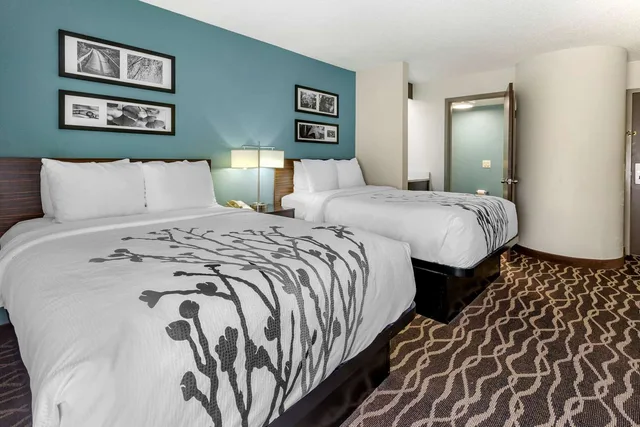 غرفة بسريرين مزدوجين، Sleep Inn Fayetteville I-95 2/3