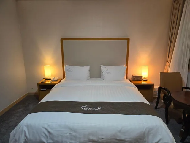 غرفة ديلوكس بسرير مزدوج بإطلالة على البحر، Narsha Hotel 1/6