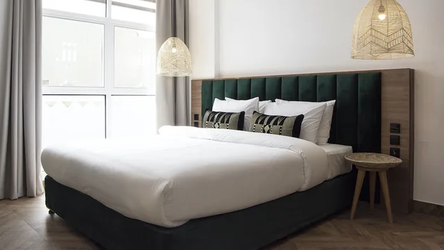 جناح بسرير كينج بغرفة نوم واحدة، فندق شدا الشاطئ(Shada Hotel Shatea) 1/3